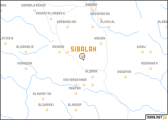 map of Sibālah