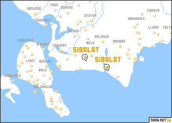 map of Sibalat