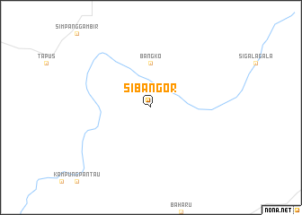 map of Sibangor