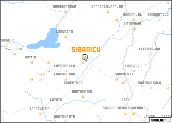 map of Sibanicú