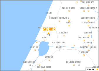 map of Sibara