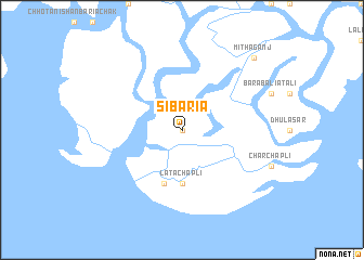 map of Sibāria