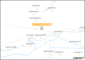 map of (( Sibarovskiy ))