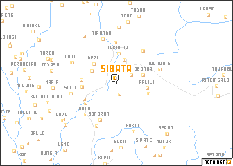 map of Sibata