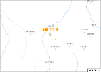 map of Sibatwa