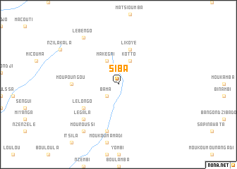 map of Siba