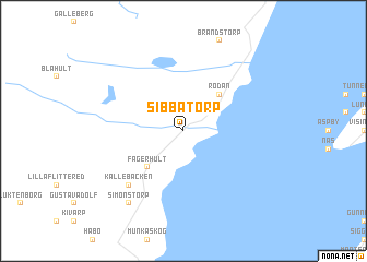 map of Sibbatorp