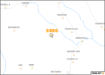 map of Sibbie