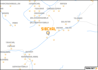 map of Sīb Chāl