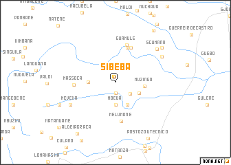 map of Sibeba