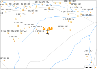 map of Sībeh