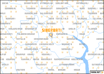 map of Siberbāti