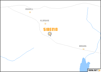 map of Siberia