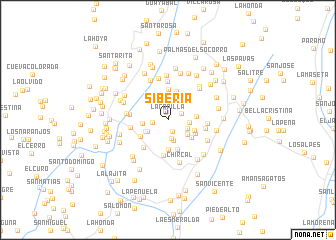 map of Siberia