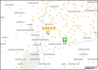 map of Siberia