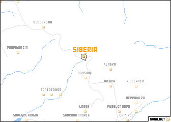 map of Siberia