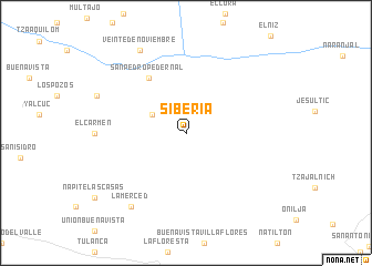 map of Siberia
