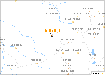 map of Siberia