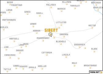 map of Sibert