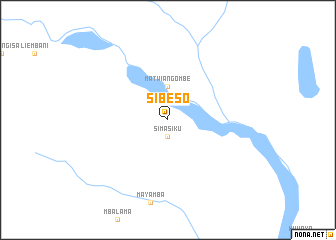map of Sibeso