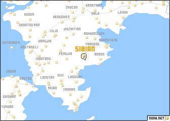 map of Sibian