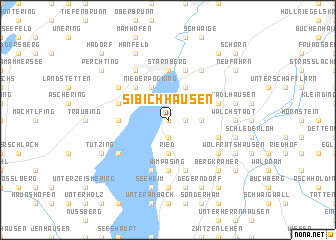 map of Sibichhausen