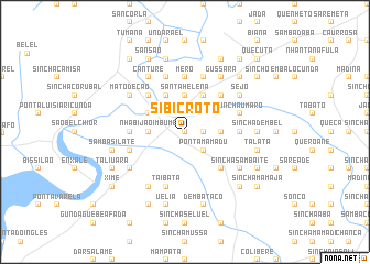 map of Sibicroto