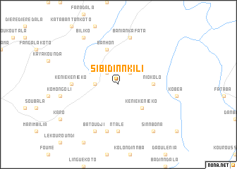 map of Sibidinnkili