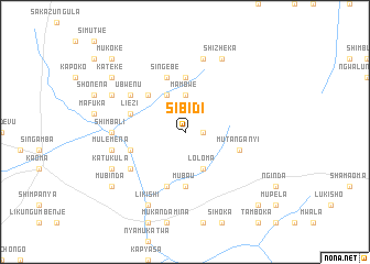 map of Sibidi