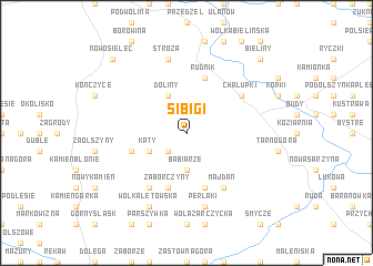 map of Sibigi