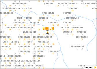 map of Sibijã