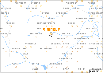 map of Sibingwe