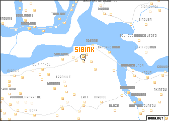 map of Sibink