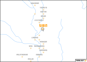 map of Sibin