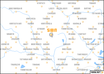 map of Sibin