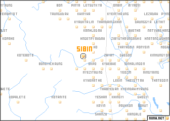 map of Sibin