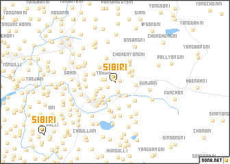 map of Sibi-ri