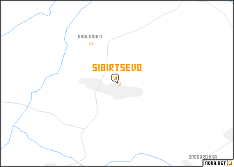 map of Sibirtsevo