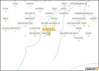 map of Sibişel