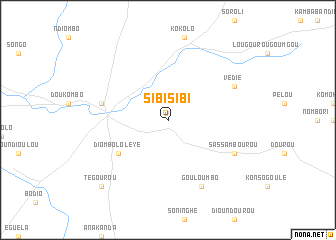 map of Sibi Sibi