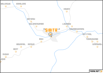 map of Sibita