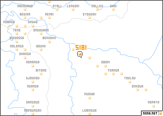 map of Sibi