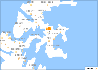 map of Şībī