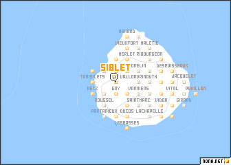 map of Siblet
