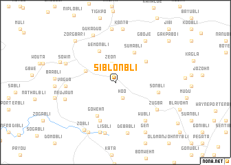 map of Siblonbli