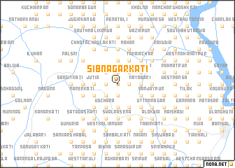 map of Sibnagarkāti