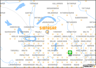 map of Sibnagar