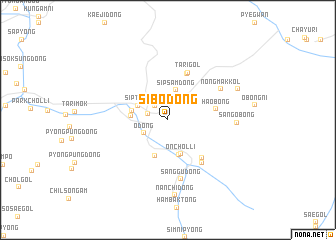 map of Sibo-dong