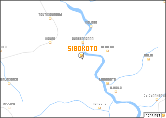 map of Sibokoto