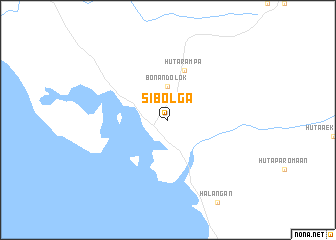 map of Sibolga